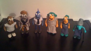 Pamplemousse puppets