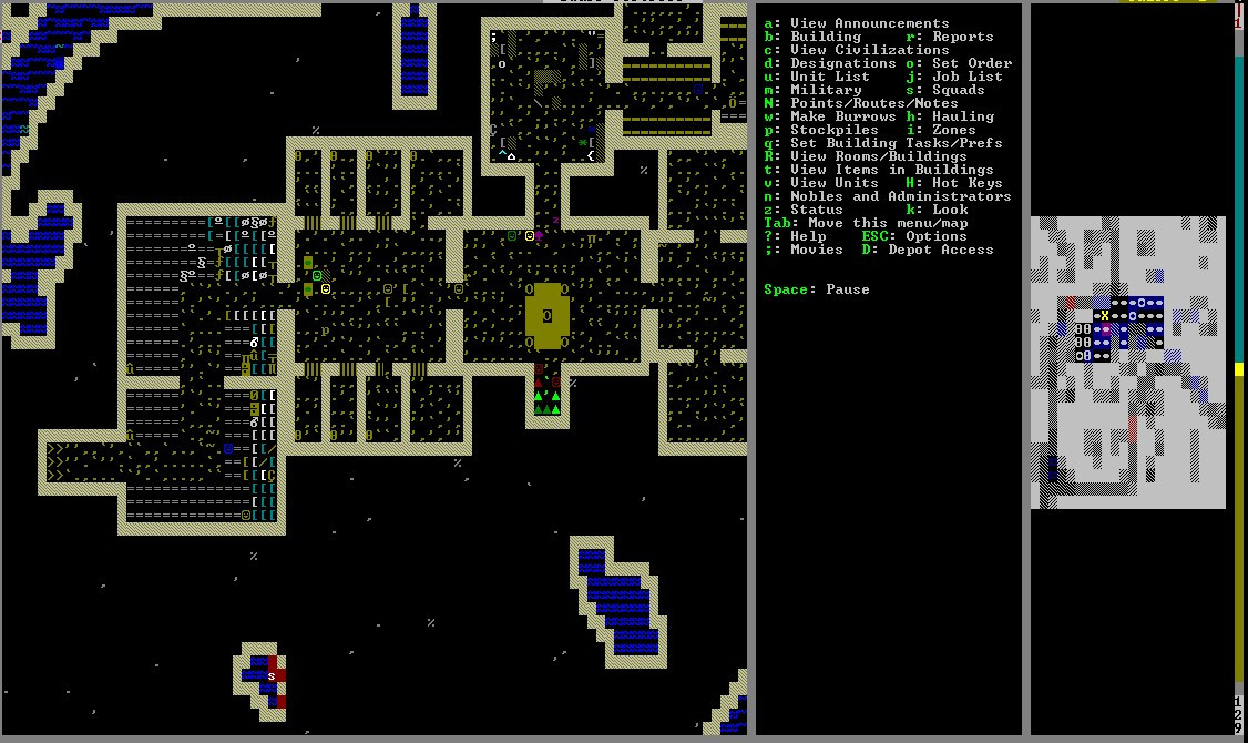 dwarf fortress coffer items hold